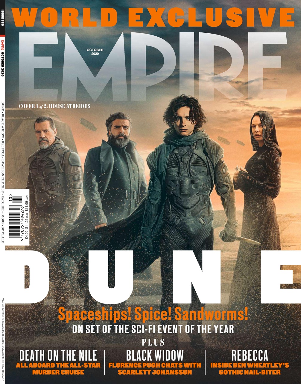 EMPIRE magazine cover Issue 380  October 2020