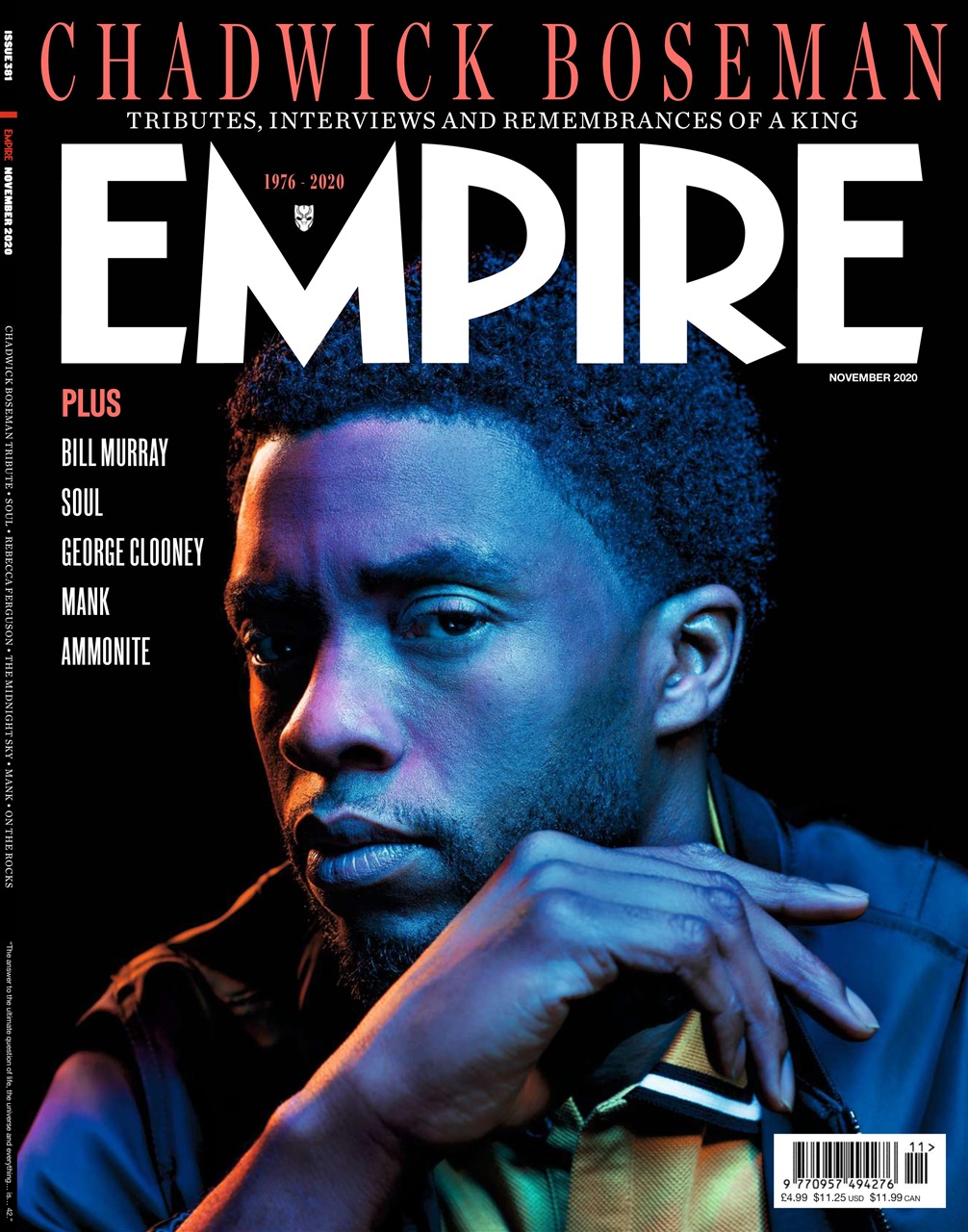 EMPIRE magazine cover Issue 381  November 2020