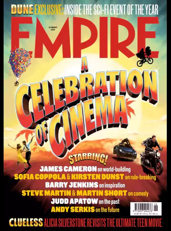 EMPIRE magazine cover Issue 376 Summer 2020