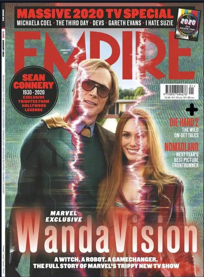 EMPIRE magazine cover Issue 383  January 2021