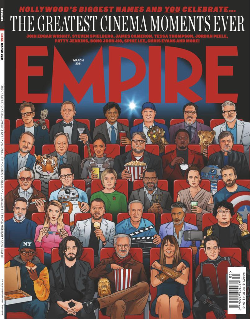 EMPIRE magazine cover Issue 385  March 2021