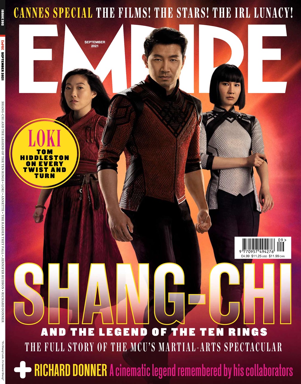 EMPIRE magazine cover Issue 392  September 2021