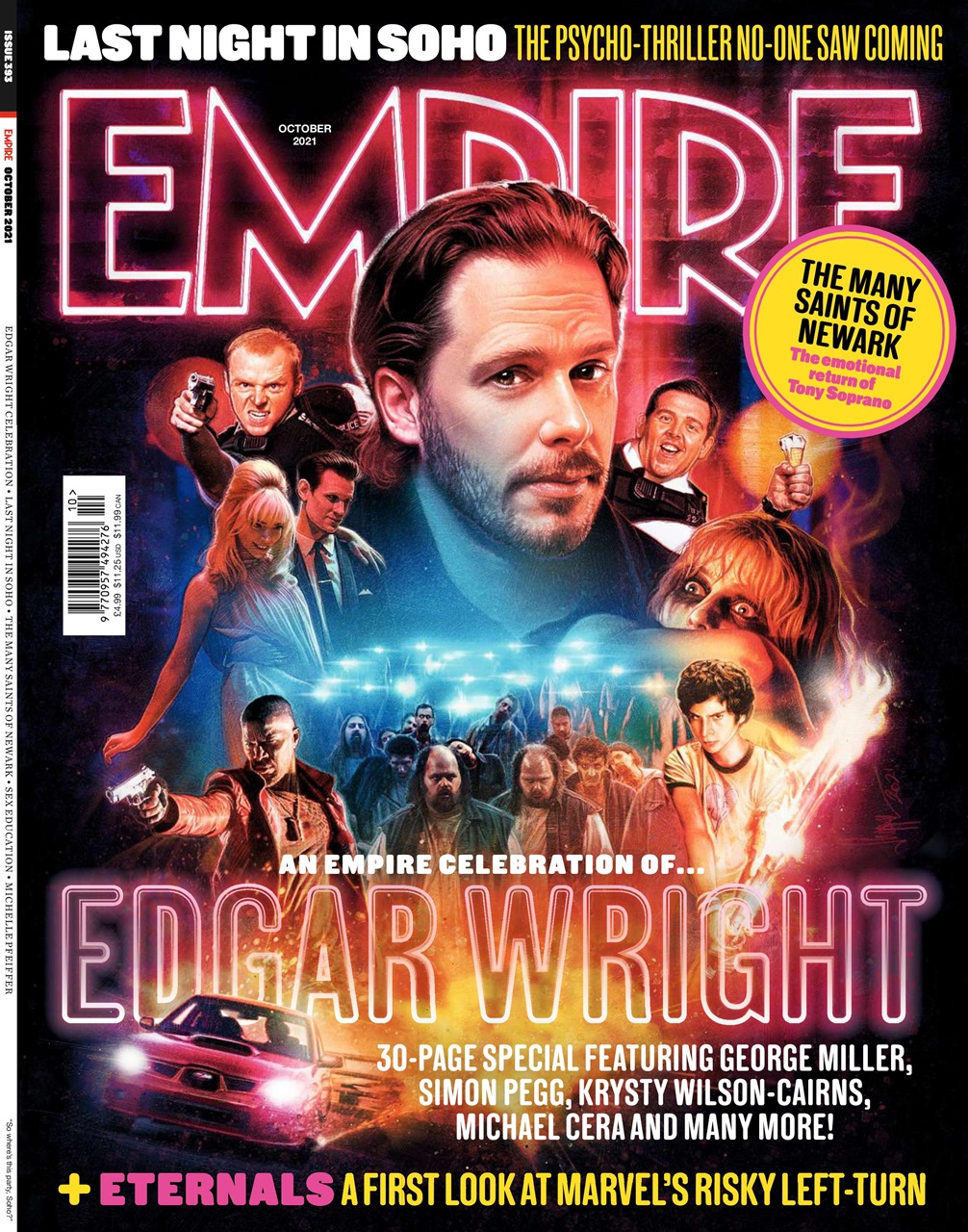 EMPIRE magazine cover Issue 393  October 2021