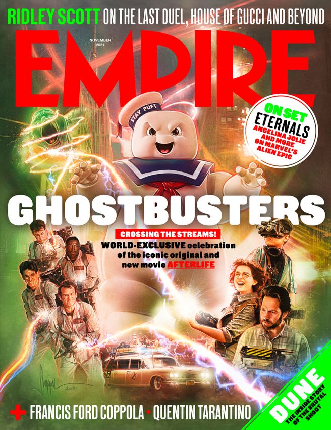 EMPIRE magazine cover  November 2021