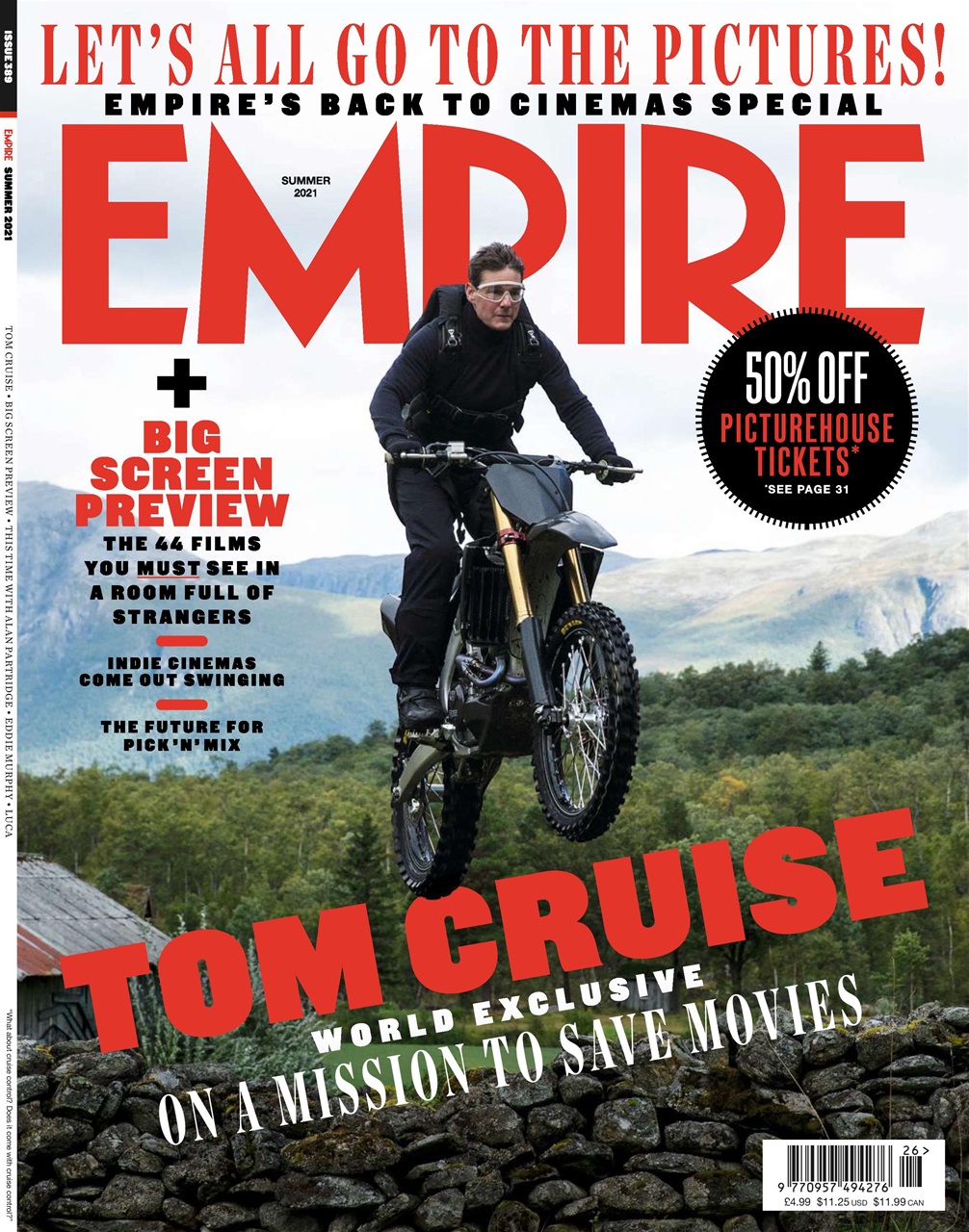 EMPIRE magazine cover Issue 389 Summer 2021