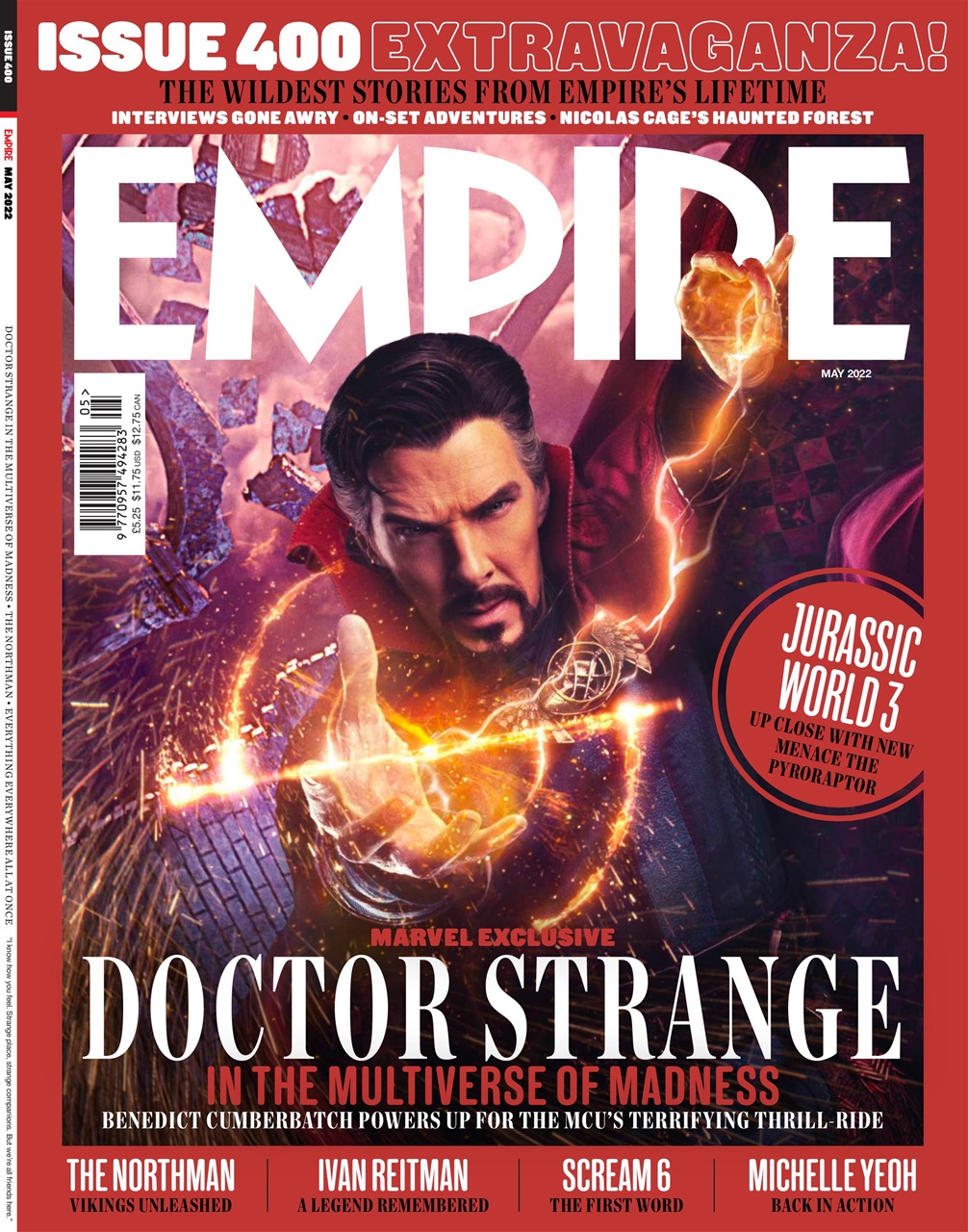 EMPIRE magazine cover Issue 400  May 2022