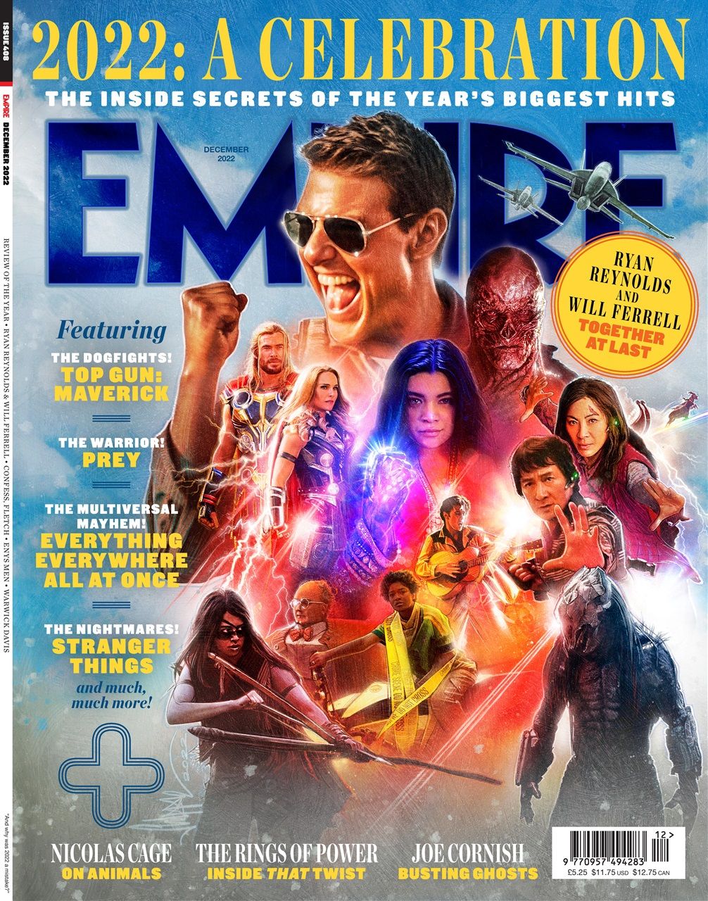 EMPIRE magazine cover Issue 408  December 2022