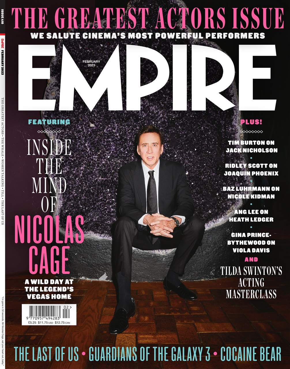 EMPIRE magazine cover Issue 410  February 2023