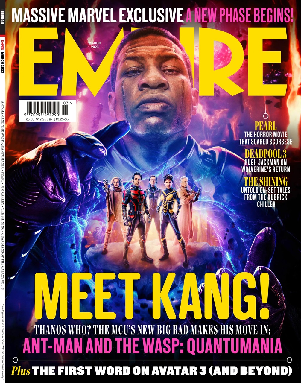 EMPIRE magazine cover Issue 411  March 2023