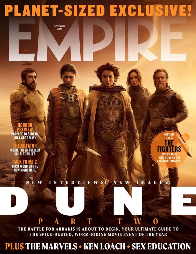 EMPIRE magazine cover Issue 419  October 2023