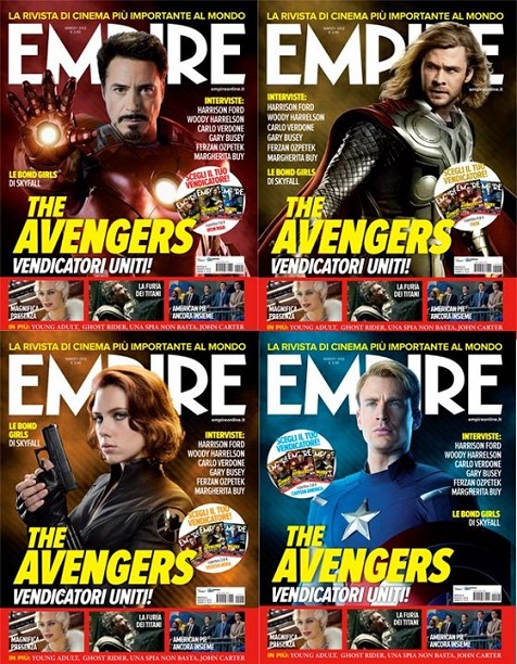 EMPIRE (It) magazine side cover Issue 4 March 2012