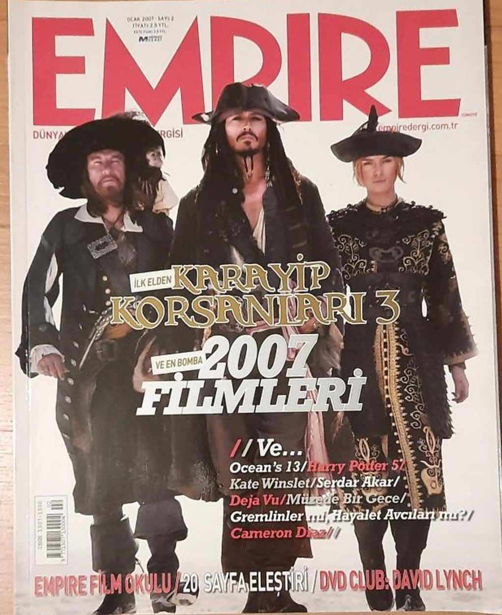 EMPIRE TURKEY magazine cover  January 2007