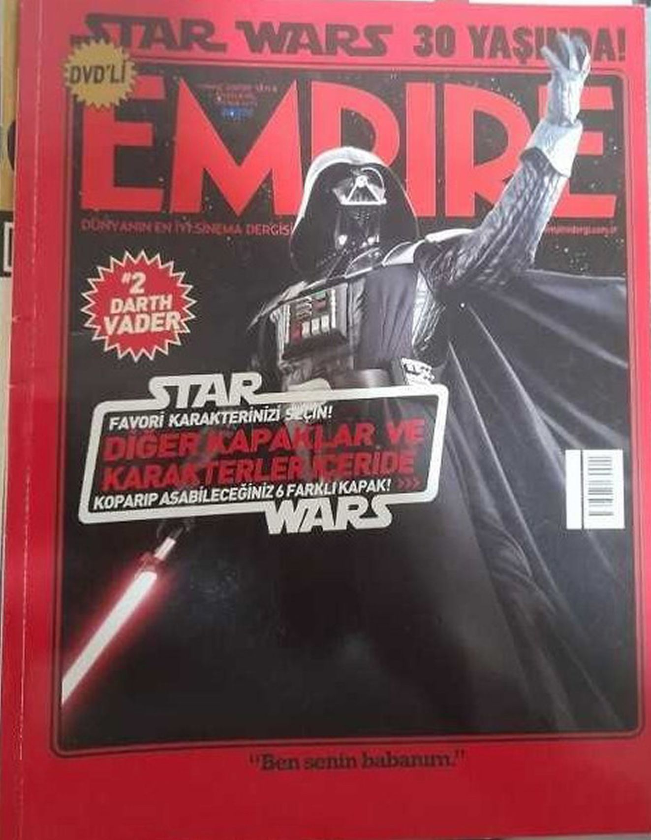 EMPIRE TURKEY magazine cover  July 2007