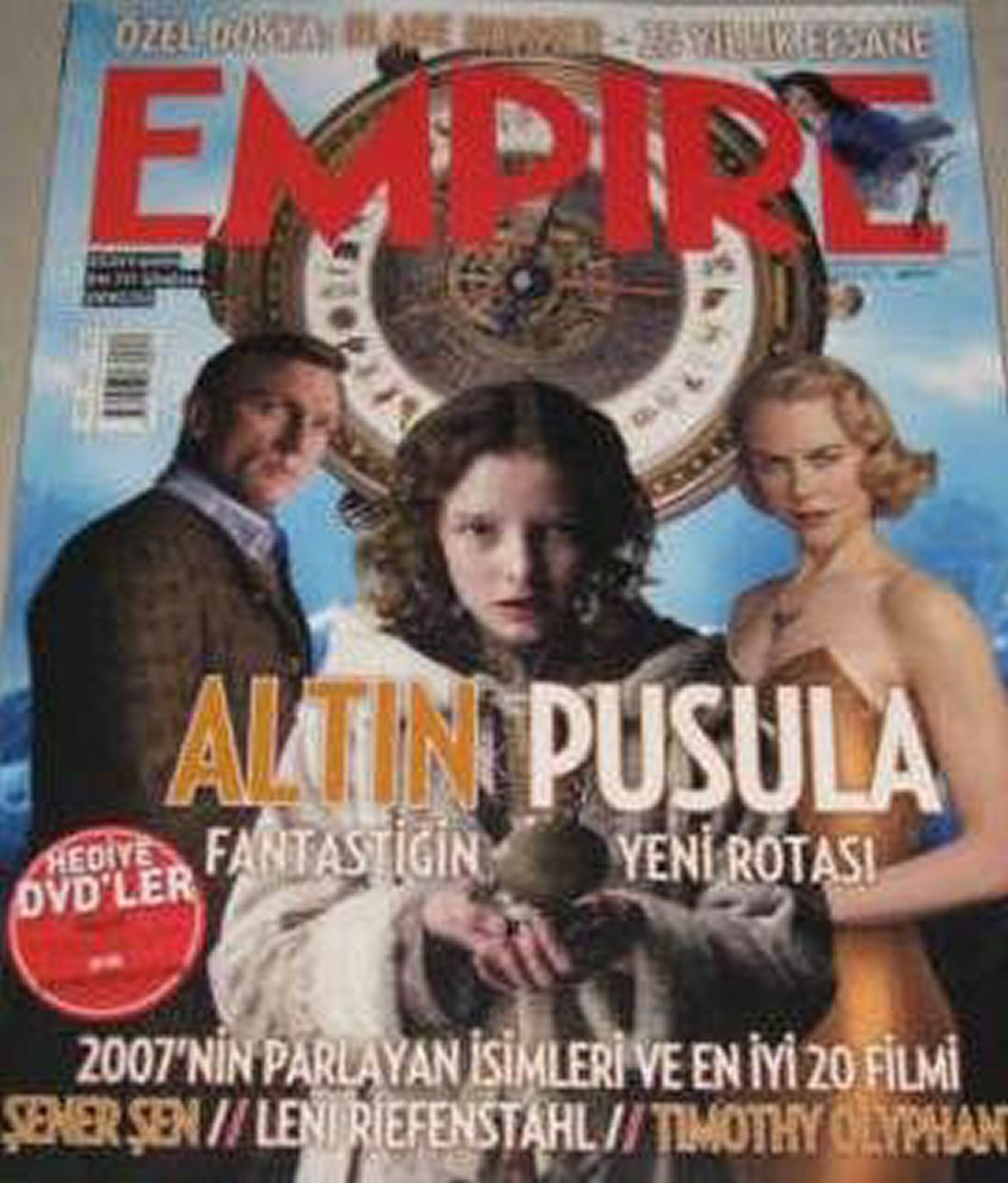 EMPIRE TURKEY magazine cover  December 2007