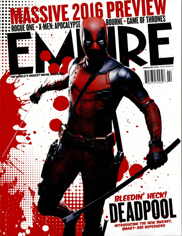 EMPIRE magazine cover Issue 320 February 2016