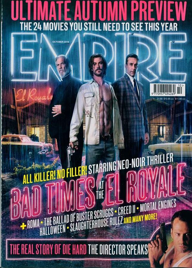 EMPIRE magazine cover Issue 354  October 2018