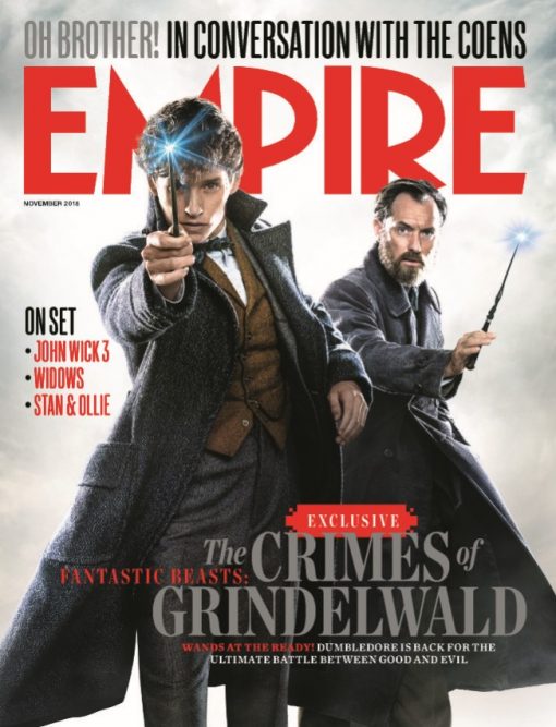 EMPIRE magazine cover Issue 355  November 2018