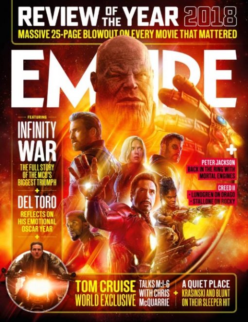 EMPIRE magazine cover Issue 356  December 2018
