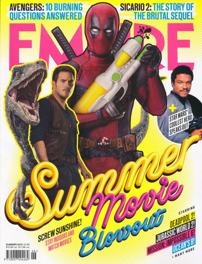 EMPIRE magazine cover Issue 350 Summer 2018