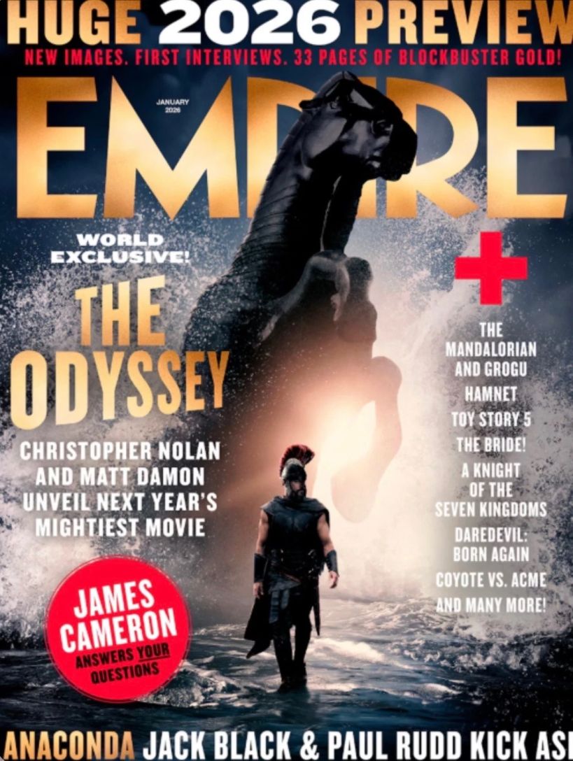 EMPIRE magazine cover  January 2026