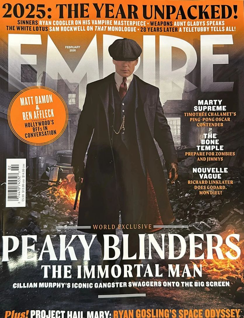 EMPIRE magazine cover  February 2026