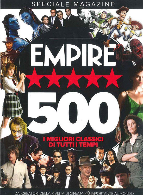 EMPIRE (It) magazine side cover  Special  August 2012