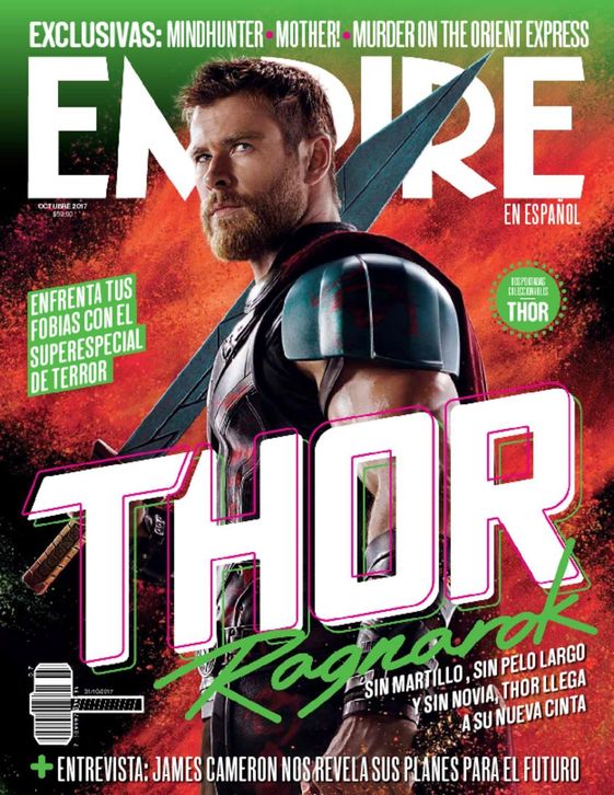 EMPIRE (Mx) magazine cover  October 2017
