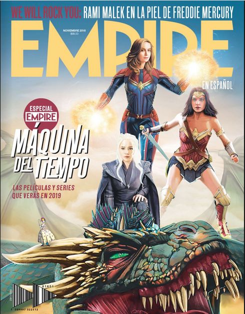 EMPIRE (Mx) magazine cover  November 2018