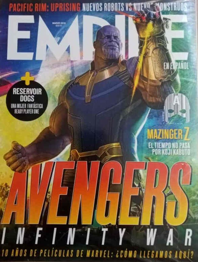 EMPIRE (Mx) magazine side cover  March 2018