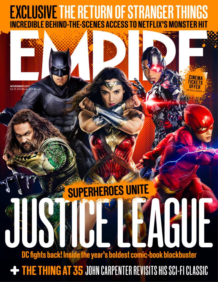 EMPIRE magazine cover Issue 342  November 2017