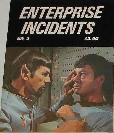 ENTERPRISE INCIDENTS/SF MOVIE LAND magazine cover Issue 2 July 1976