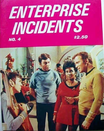 ENTERPRISE INCIDENTS/SF MOVIE LAND magazine cover Issue 4 June 1977