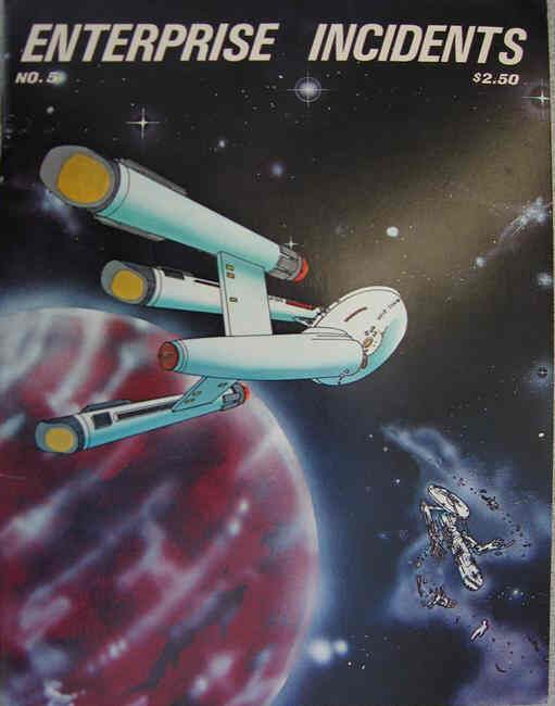 ENTERPRISE INCIDENTS/SF MOVIE LAND magazine cover Issue 5 December 1977