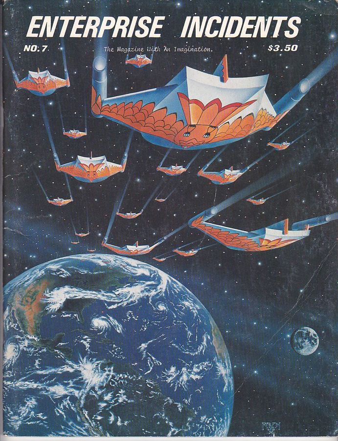 ENTERPRISE INCIDENTS/SF MOVIE LAND magazine cover Issue 7 November 1979