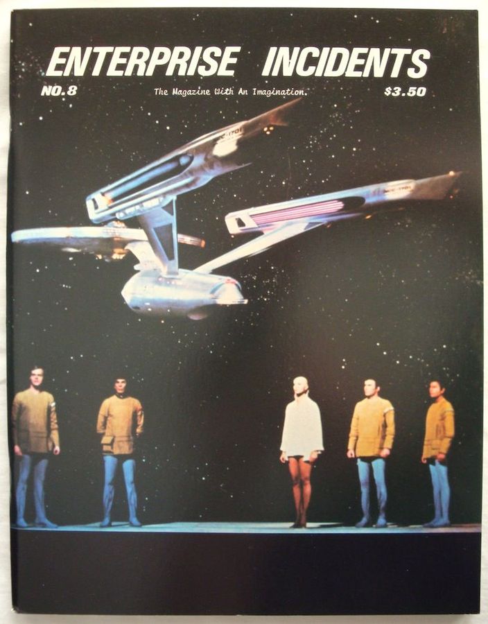 ENTERPRISE INCIDENTS/SF MOVIE LAND magazine cover Issue 8 April 1980