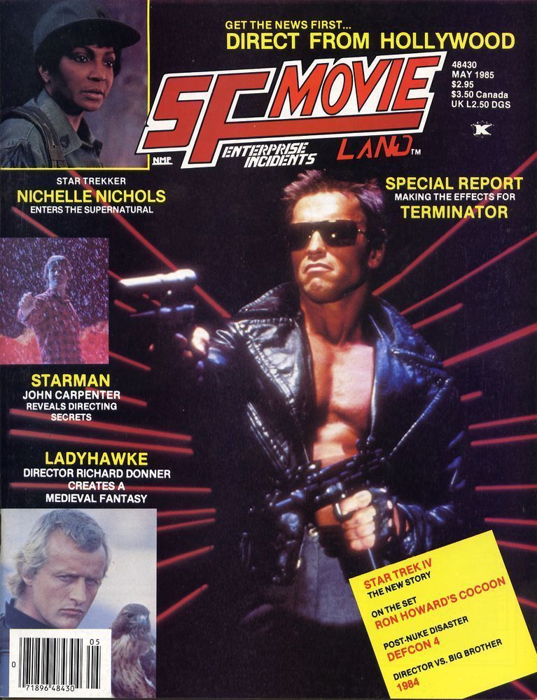 ENTERPRISE INCIDENTS/SF MOVIE LAND magazine cover Issue 29 May 1985