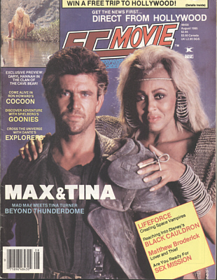 ENTERPRISE INCIDENTS/SF MOVIE LAND magazine cover Issue 32 August 1985