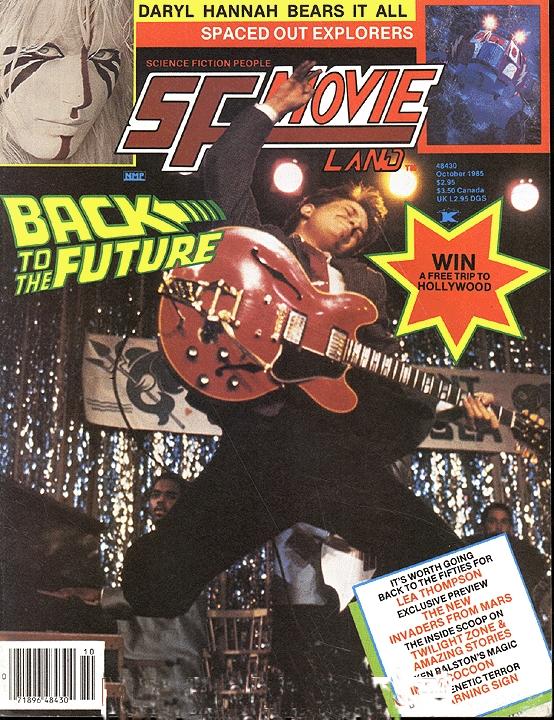 ENTERPRISE INCIDENTS/SF MOVIE LAND magazine cover Issue 34 October 1985