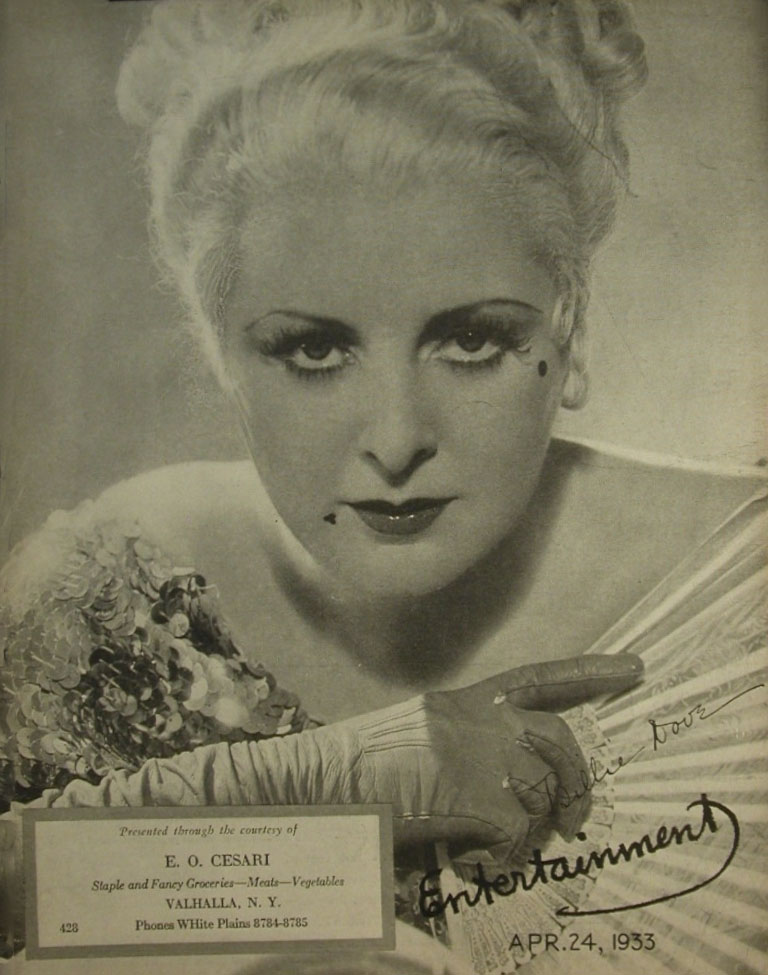 ENTERTAINMENT (30s) magazine side cover 24 April 1933