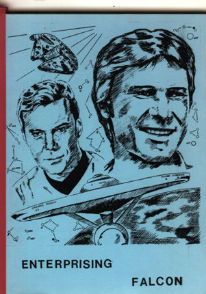 ENTERPRISING FALCON magazine side cover Issue 1 August 1983