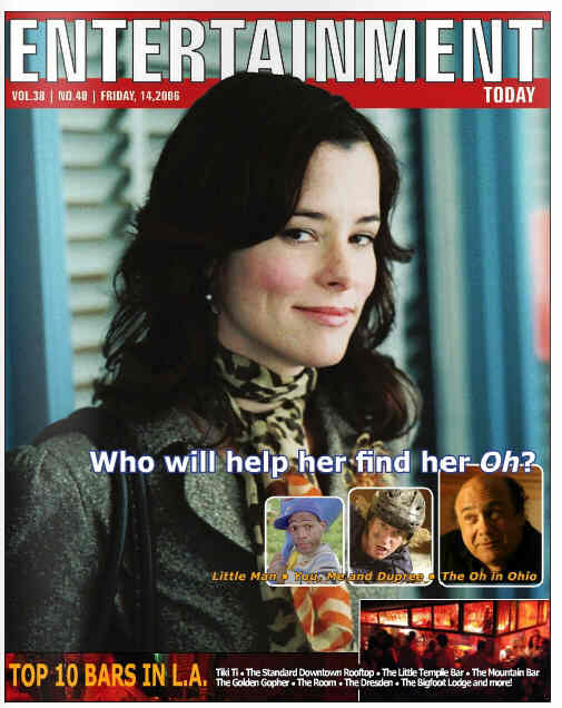 ENTERTAINMENT TODAY magazine side cover 14 July 2006