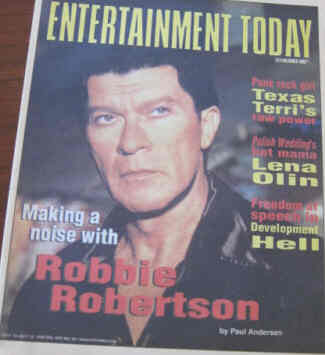ENTERTAINMENT TODAY magazine side cover 10 July 1998
