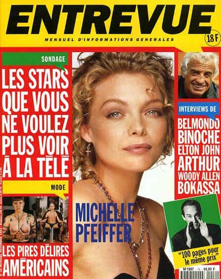 ENTREVUE magazine cover Issue 16 November 1993