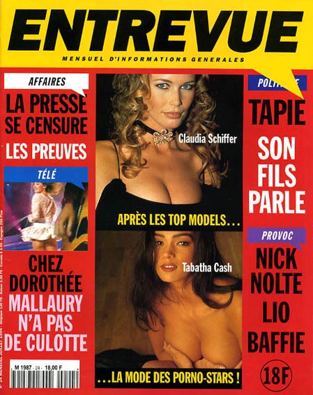 ENTREVUE magazine cover Issue 24 July 1994