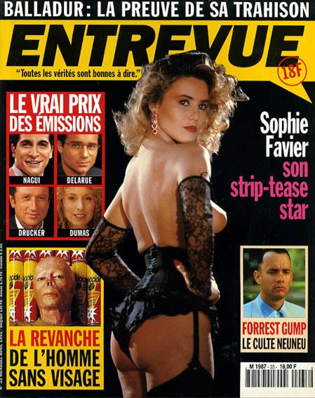 ENTREVUE magazine cover Issue 33 April 1995