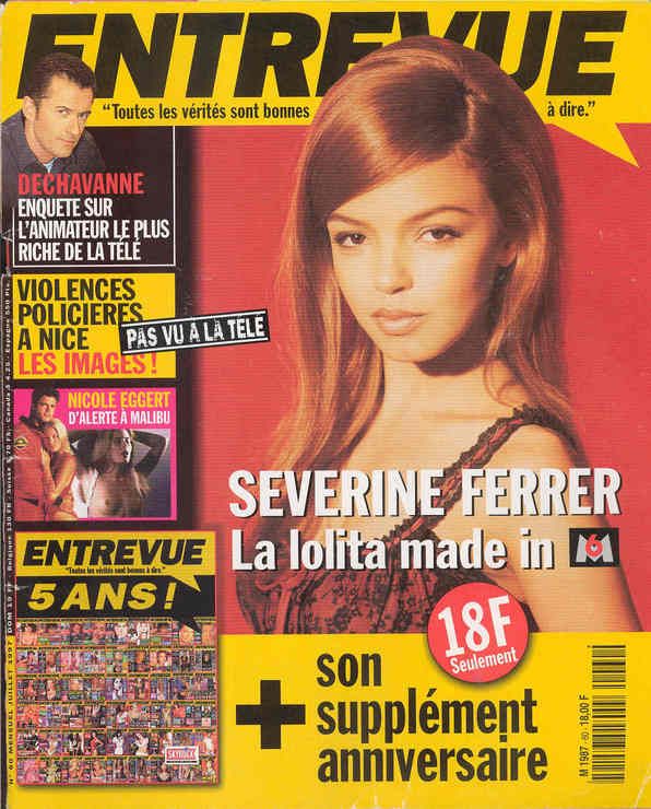 ENTREVUE magazine side cover Issue 60 July 1997