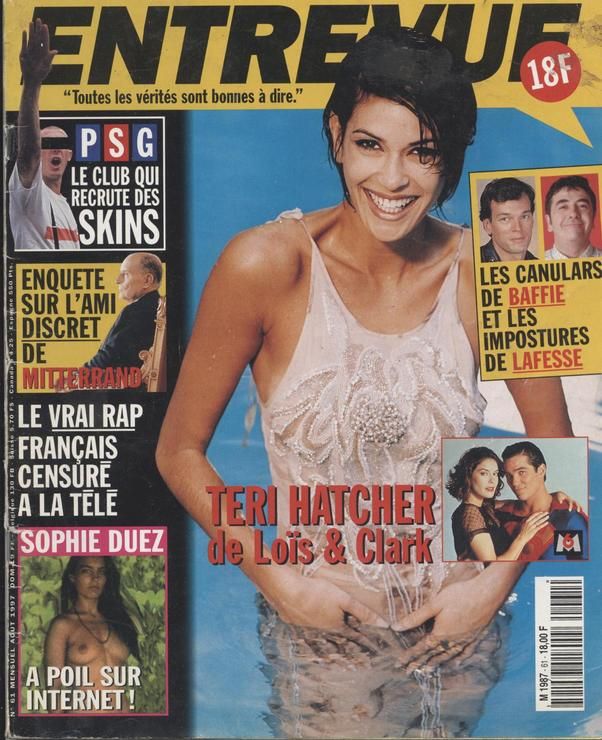 ENTREVUE magazine cover Issue 61 August 1997