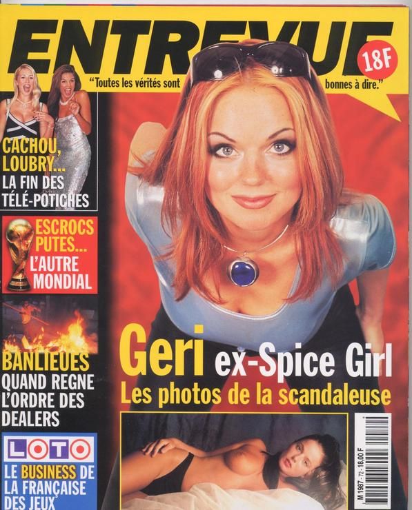 ENTREVUE magazine cover Issue 72 July 1998