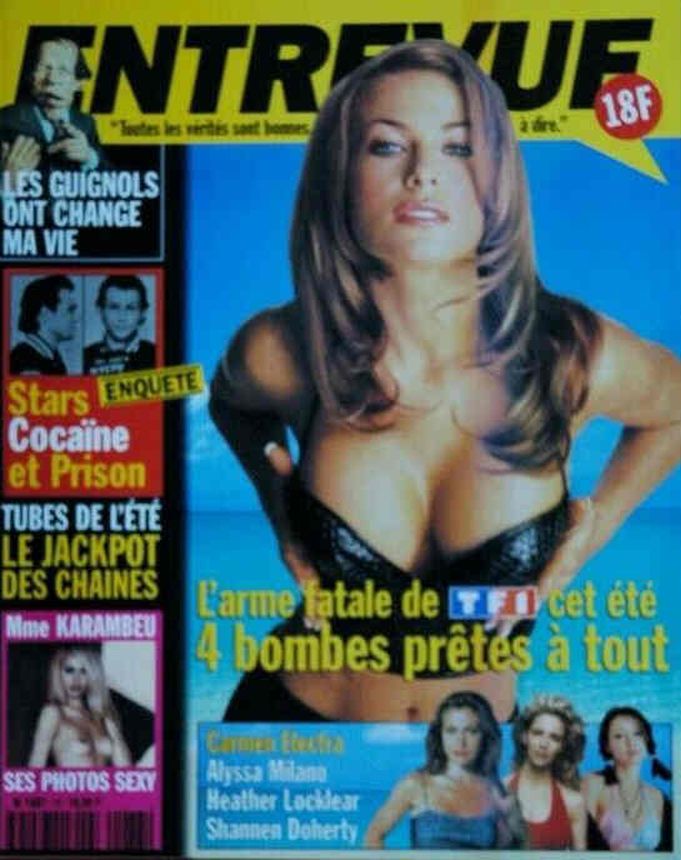 ENTREVUE magazine cover Issue 73 August 1998