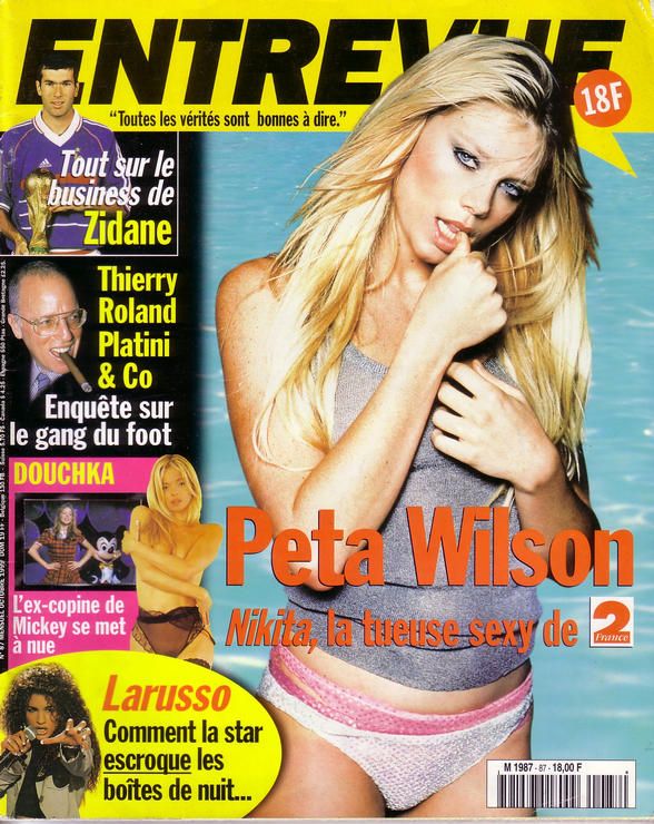 ENTREVUE magazine cover Issue 87 October 1999
